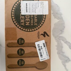 Weemium Wooden Cutlery Set